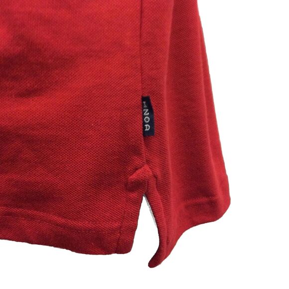 Izod silkwash polo style Shirt 100% Cotton 2 Button Collared Mens Size Large - Picture 3 of 5